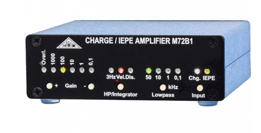 M72A1 - Conditionneur analogique monovoie pour accéléromètre IEPE et mode de charge