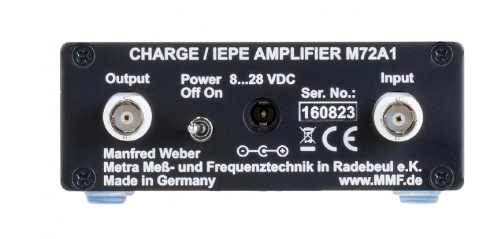 M72A1 - Single-channel analog conditioner for IEPE and charge mode accelerometer