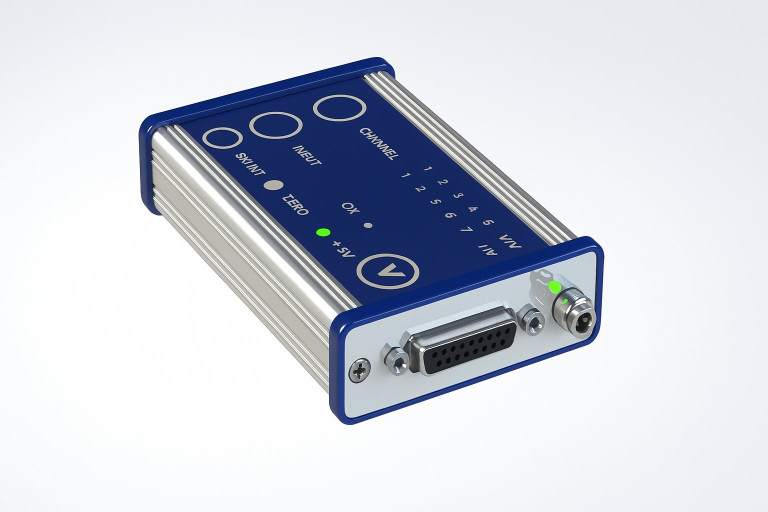 New 6-Channel strain gage amplifier GSV-5A6