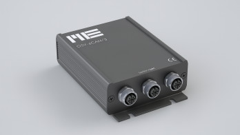 GSV-6T3 CAN/M12 - Conditionneur de jauges 3 voies avec interface CAN