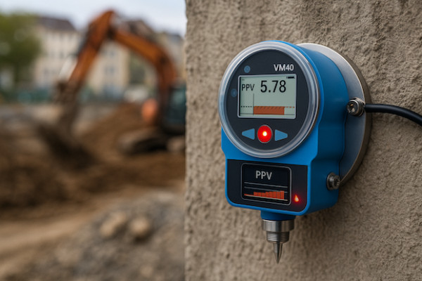 Sécurisation d’un chantier par surveillance vibratoire conforme à la circulaire 1986