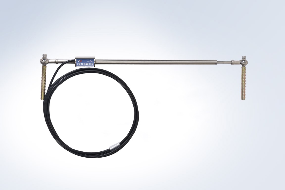 Capteur de déplacement à corde vibrante