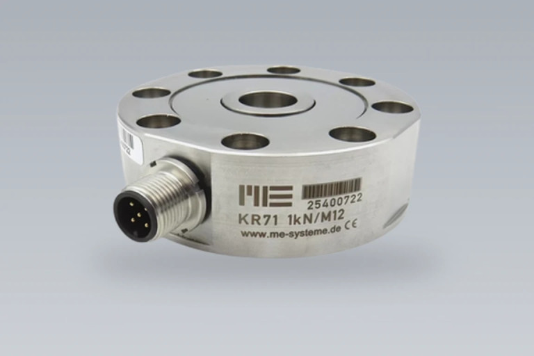 KR71 — Force measurement up to ±20kN with less than 30 mm thickness