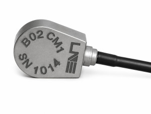 B0xCM1 - IEPE miniature teardrop accelerometer - 50 to 500g