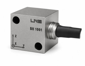 B0xYG4 - Accéléromètre IEPE triaxial - boîtier isolé - ± 500 à ± 140g