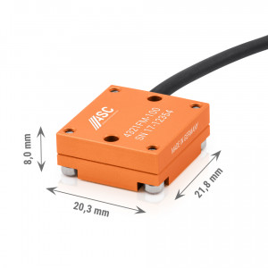 Accéléromètre mono-axial capacitif