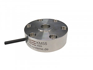 KM55 - Ø55 - 0-10 à 0-50kN - Capteur de force bouton de 20 kN à 50 kN