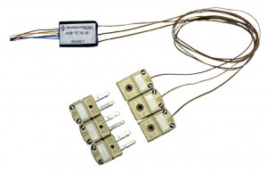 AMP-TCx-M1 - Miniature 3-Channel Thermocouple Amplifier