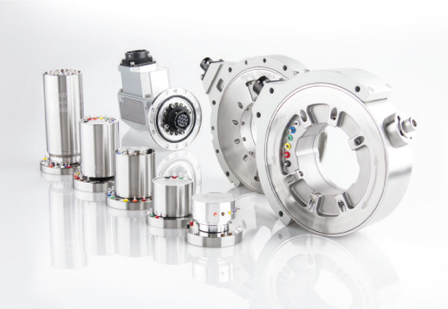 Slip ring signal conditioning amplifiers