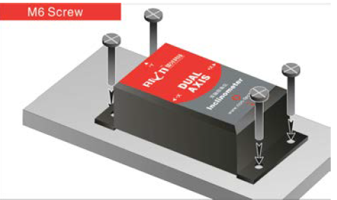 SCA Series - Low cost industrial inclinometer - 1 or 2 axes - 3 to 90° - analog or digital
