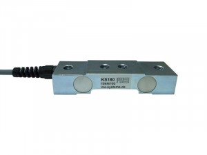 KS180 - Effort palier - Double bending beam force sensor - 5 to 1000 N - flat design