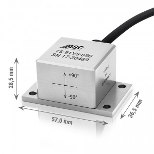 inclinomètres industriels mems capacitif