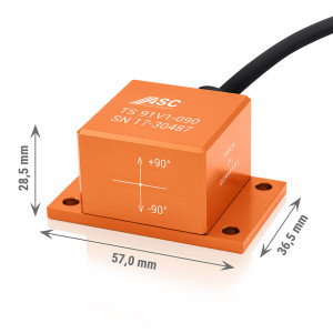 inclinomètres industriels mems TS91