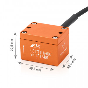 CS-1711 LN - Accéléromètre capacitif uniaxial 2-50g - sortie 4-20 mA - IP67 - low noise