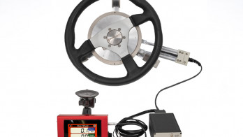 Steering Wheel Torque and Angle Transducer for R&D Tests