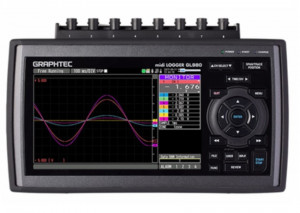 GL 980 - Enregistreur autonome avec afficheur - 8 voies analogiques - 1MHz