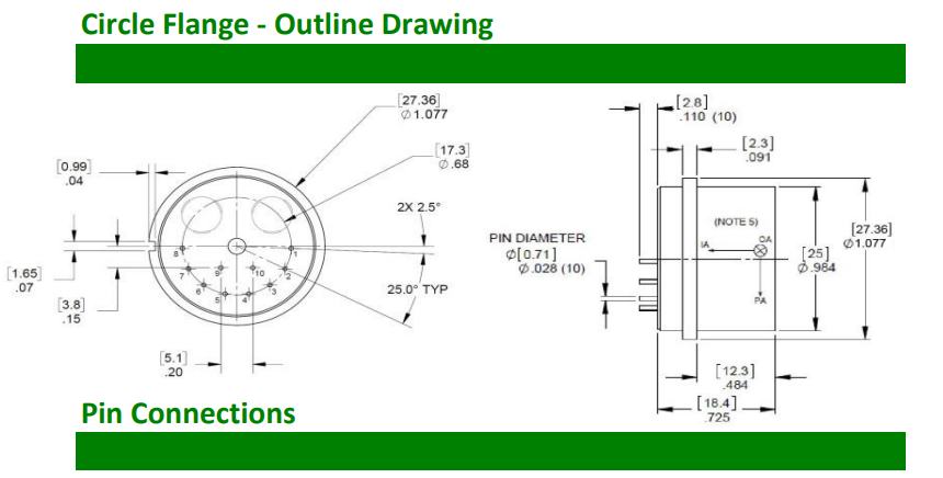 QFA-150 - accéléromètre Quartz 1 axe | ± 30 G | -55 à +150°C