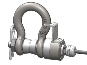 ALS - Manille dynamométrique Inox IP68 low cost 2 à 9 tonnes